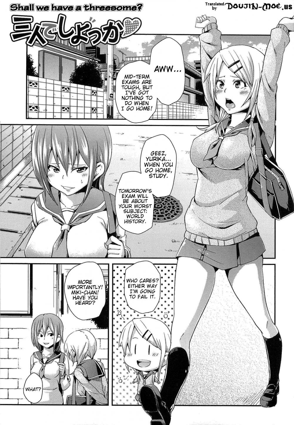 Hentai Manga Comic-Femdom Schoolgirls-Chapter 2-1